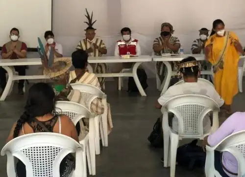 Ministerio de Cultura reforzará capacitación a más de 300 líderes indígenas de cinco regiones ante el coronavirus (covid-19). ANDINA/Difusión