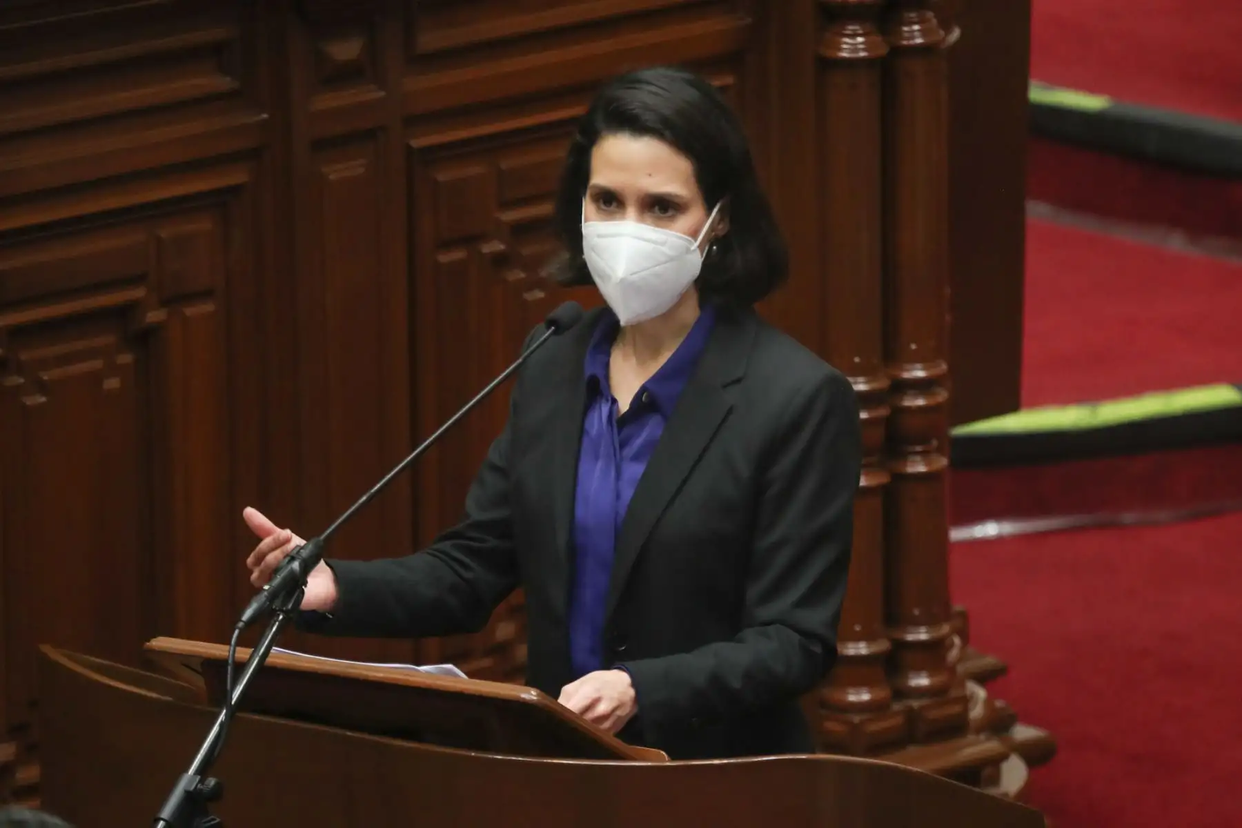 Ministra de Comercio Exterior y Turismo, Claudia Cornejo. ANDINA/Difusión
