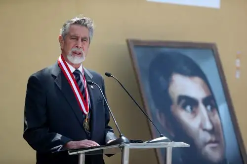 El presidente Francisco Sagasti, encabeza la ceremonia de conmemoración del Bicentenario de la Expedición Libertadora en Huaura, actividad que revalora uno de los hechos históricos más importantes en la gesta de nuestra Independencia. Foto: ANDINA/Prensa Presidencia.