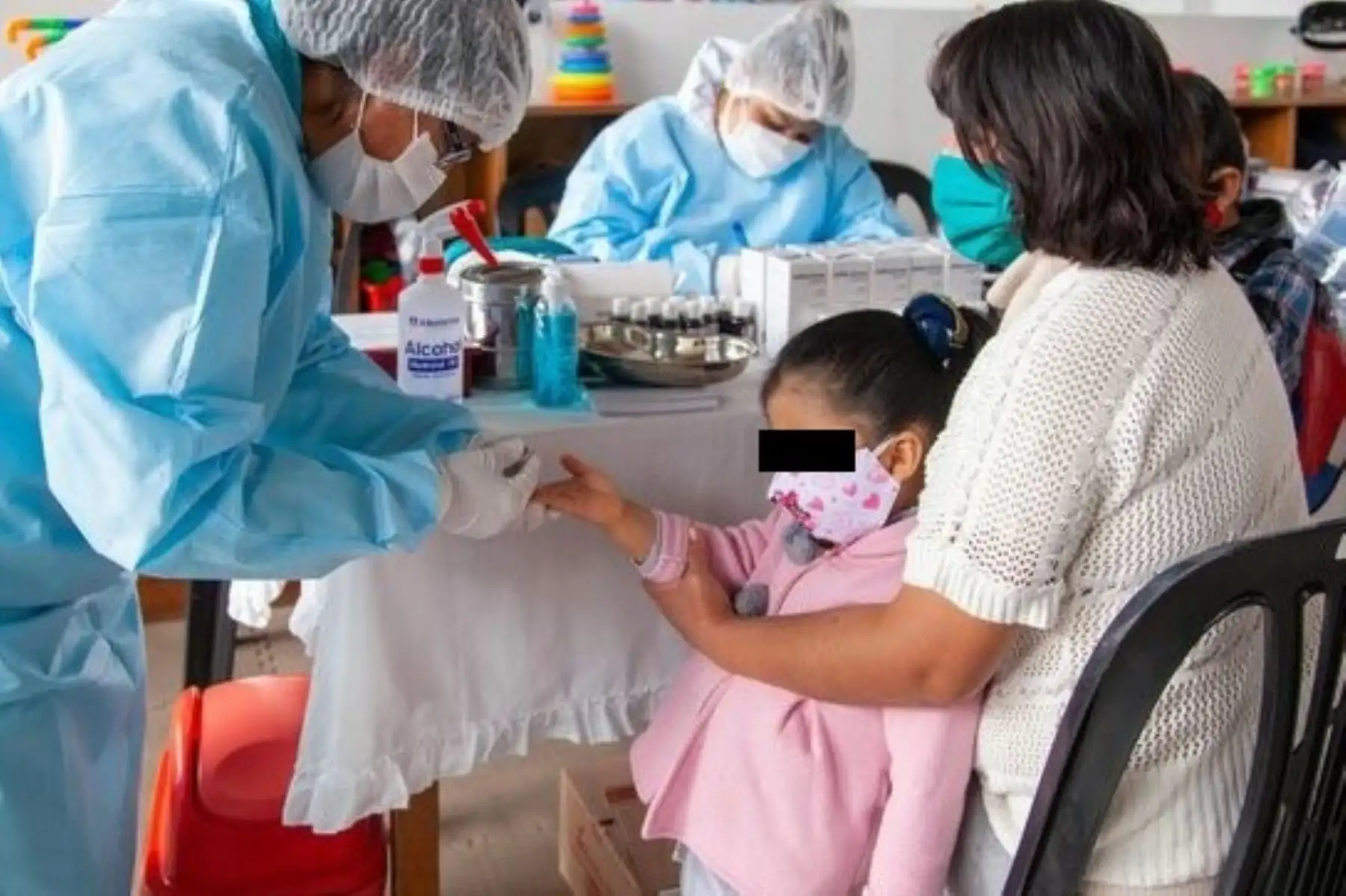 Los servicios de Cuna Más no se detuvieron en Ayacucho pese a la pandemia de covid-19. Foto: ANDINA/Difusión