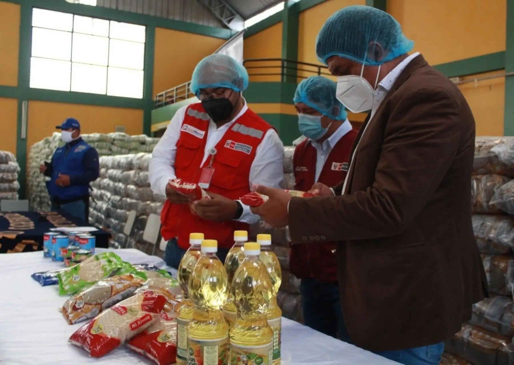 Programa Qali Warma entrega 450 toneladas de alimentos a municipio de José Leonardo Ortiz, en Lambayeque, para su distribución a las familias vulnerables. ANDINA/Difusión