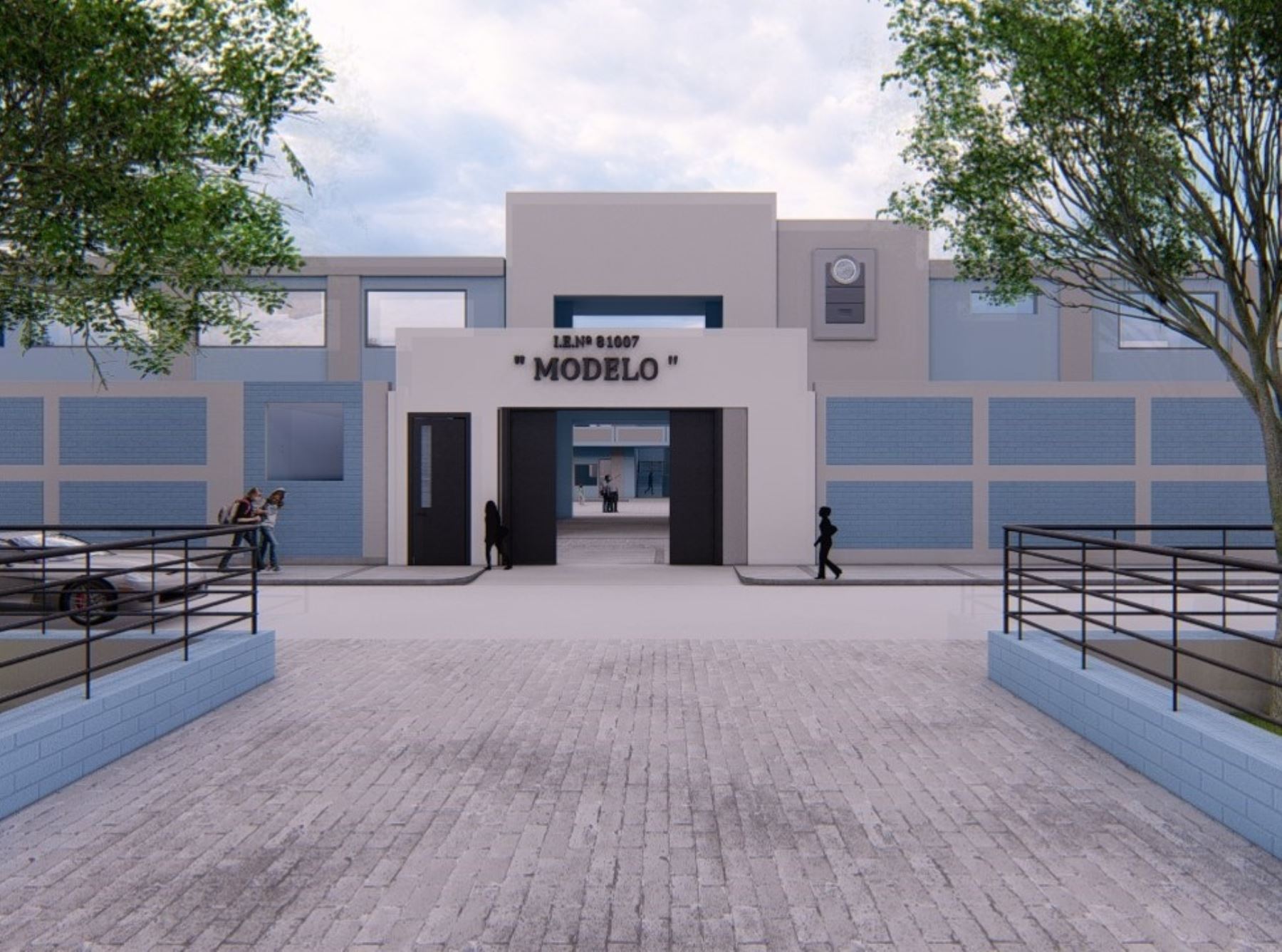 La Libertad reconstruirá el próximo año el centenario colegio Modelo de Trujillo. ANDINA/Difusión