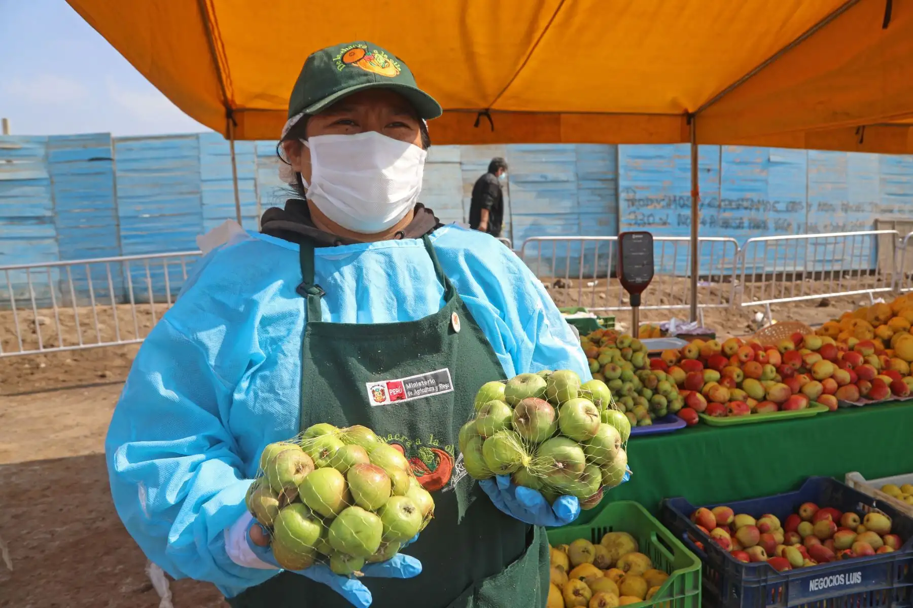 En la feria  han intervenido productores organizados provenientes de la costa, sierra y selva del país, y que pertenecen a la Agricultura Familiar, quienes han podido comercializar una diversidad de alimentos de forma directa al público y sin la presencia de intermediarios.
Foto: Minagri