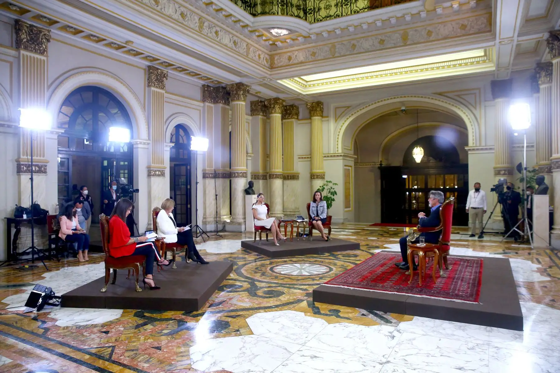 Presidente de la República, Francisco Sagasti. ANDINA/Difusión