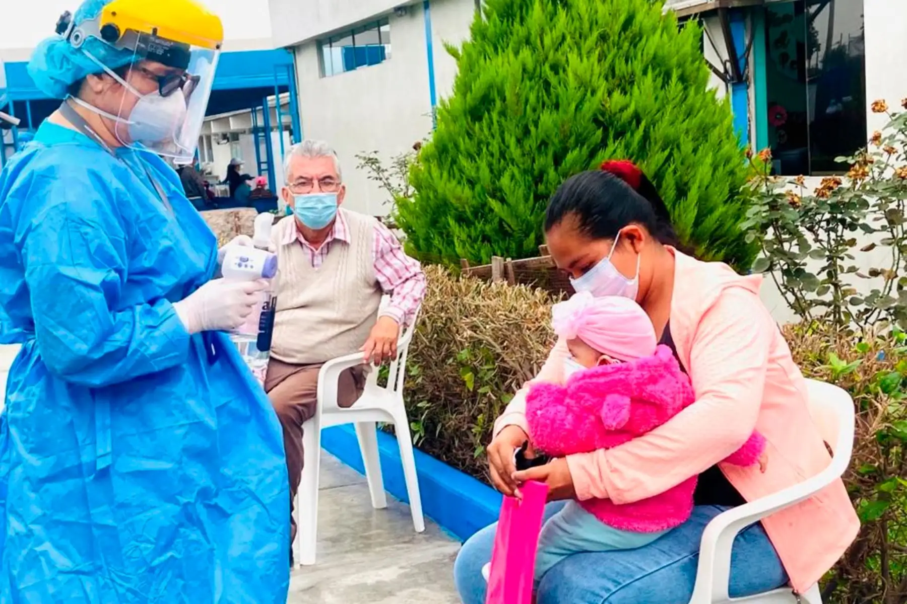 Se busca completar esquema regular de vacunación para evitar posibles brotes de enfermedades, sobre todo en niños . Foto: ANDINA/Difusión