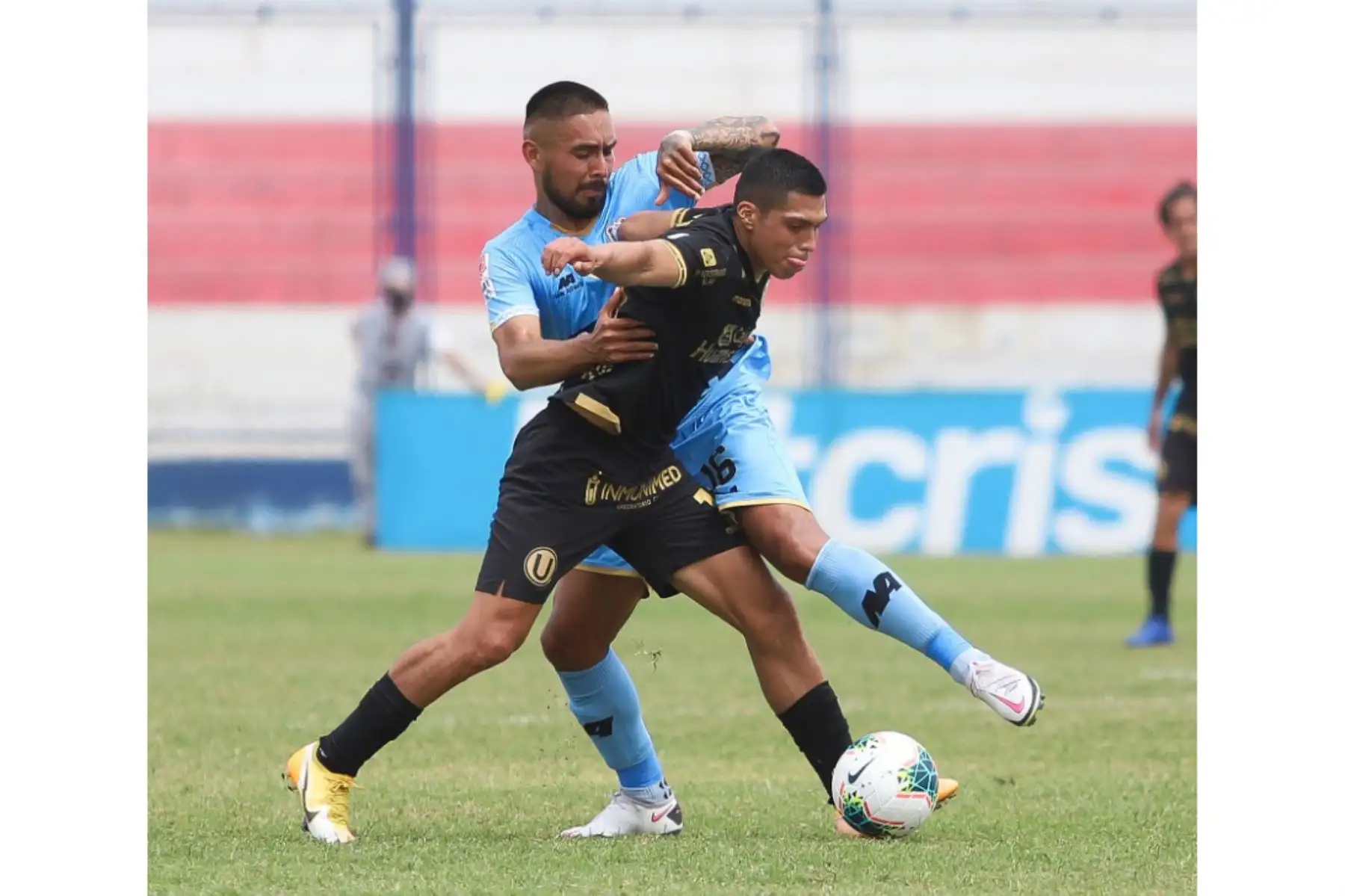 Universitario se enfrenta a Binacional por la última fecha de la fase 2 de la Liga 1, en el estadio Ivan Elías Moreno. Foto: Liga 1