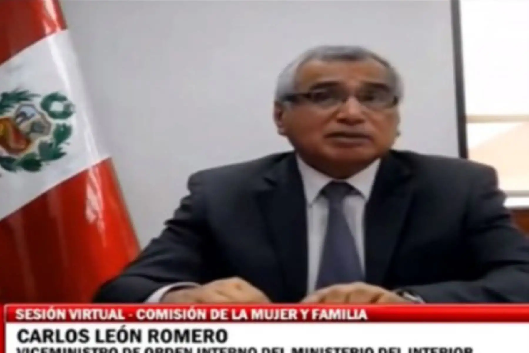 El viceministro de Orden Interno del Mininter, Carlos León Romero, señaló que “el Grupo Terna es fundamental para combatir la delincuencia común y la microcomercialización de drogas”. Foto: ANDINA/Mininter