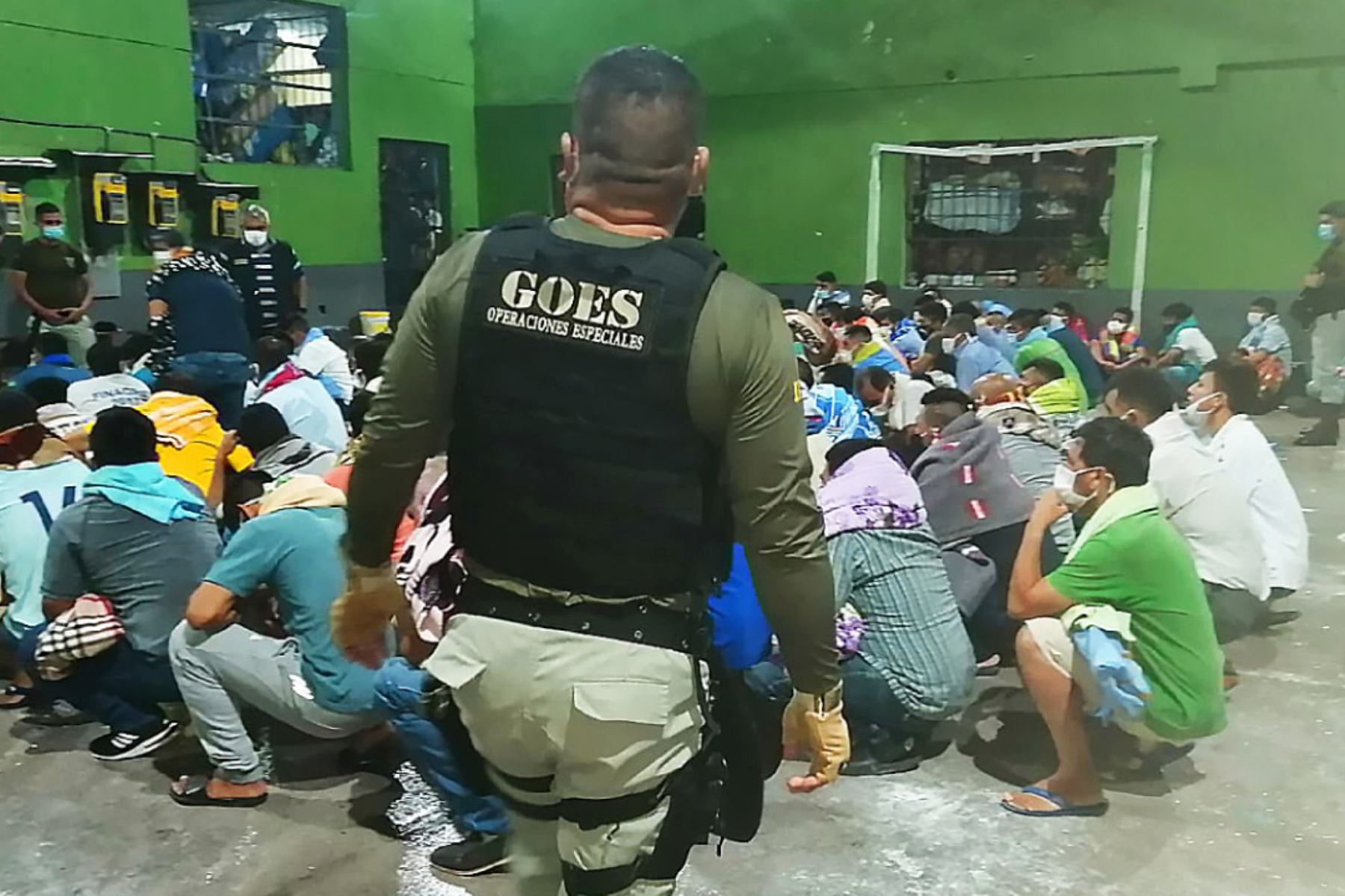 En cumplimiento de sentencia del TC fueron trasladados cien internos del penal de Jaén (Cajamarca). Foto: ANDINA/Difusión