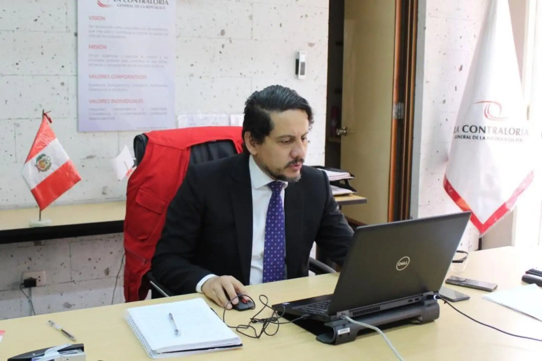 Gerente regional de Control de Arequipa, Fabio Niño de Guzmán.