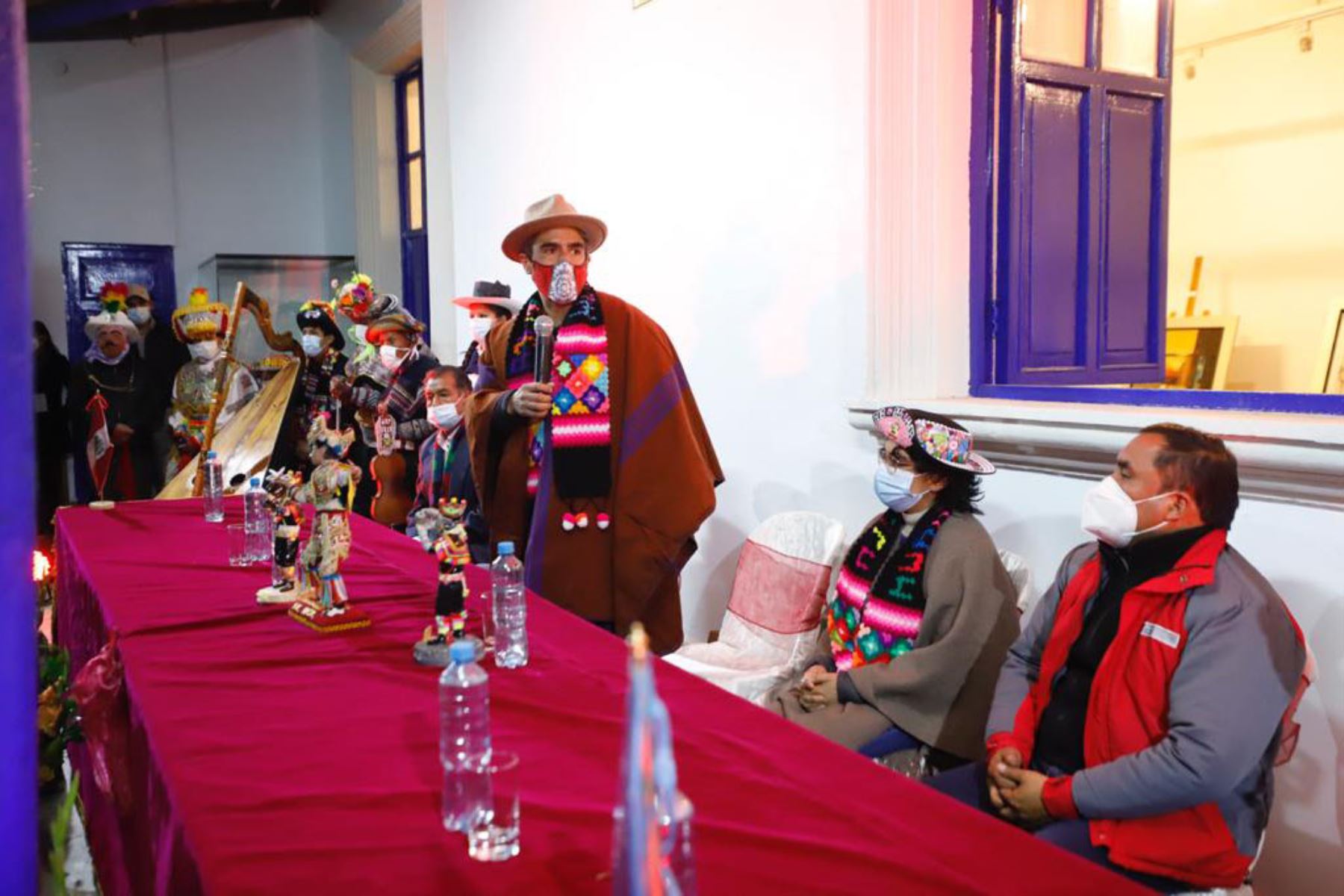 El ministro de Cultura, Alejandro Neyra, cumplió agenda de trabajo en la región Huancavelica. Foto: ANDINA/Difusión