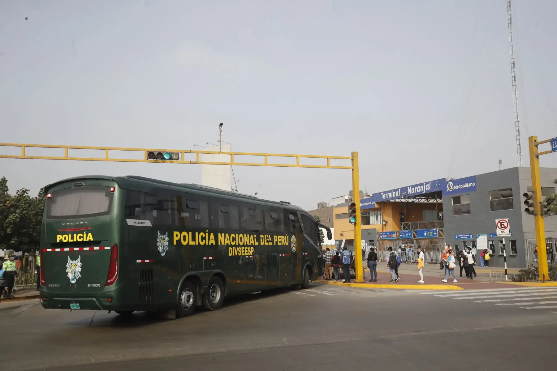 El Metropolitano ha quedado suspendido de manera parcial debido al paro de concesionarios por falta de pago de subsidios. Foto: ANDINA/Juan Carlos Guzmán