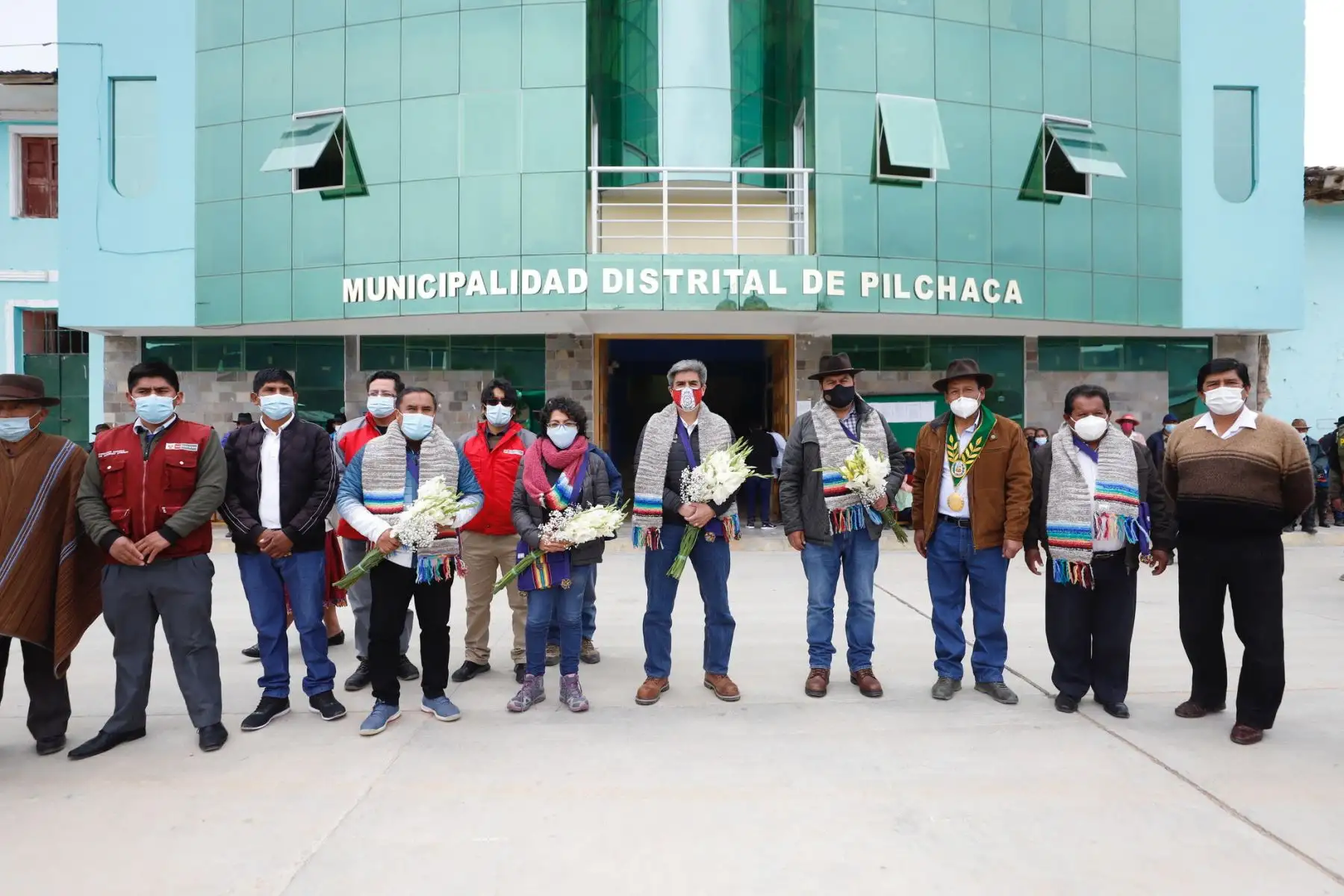 El ministro de Cultura, Alejandro Neyra  inaugura el Museo Municipal del distrito de Pilchaca en Huancavelca.
Foto: Mincul