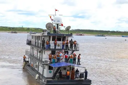 El BAP Curaray con una brigada multisectorial de 12 especialistas llegará a 16 comunidades indígenas. Foto: ANDINA/Difusión