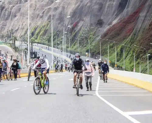 Costa Verde: modifican horario de la restricción vehicular desde este domingo para actividades en bicicleta. Foto: ANDINA/Difusión.