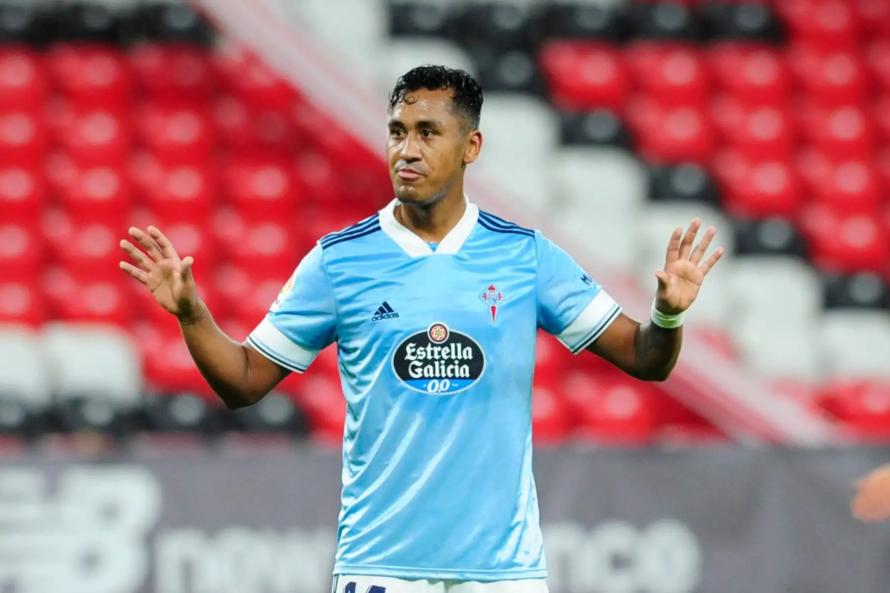 Gran partido de Renato Tapia ante el Athletic de Bilbao , en el partido de la duodécima jornada de La Liga Santander.
Foto: @RCCelta