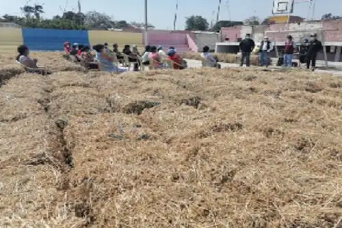 Ministra del Ambiente, Albina Ruiz, participó en una mesa de diálogo donde se evaluó también la incorporación de la provincia de Candarave en la declaratoria de emergencia por déficit hídrico. ANDINA/Difusión