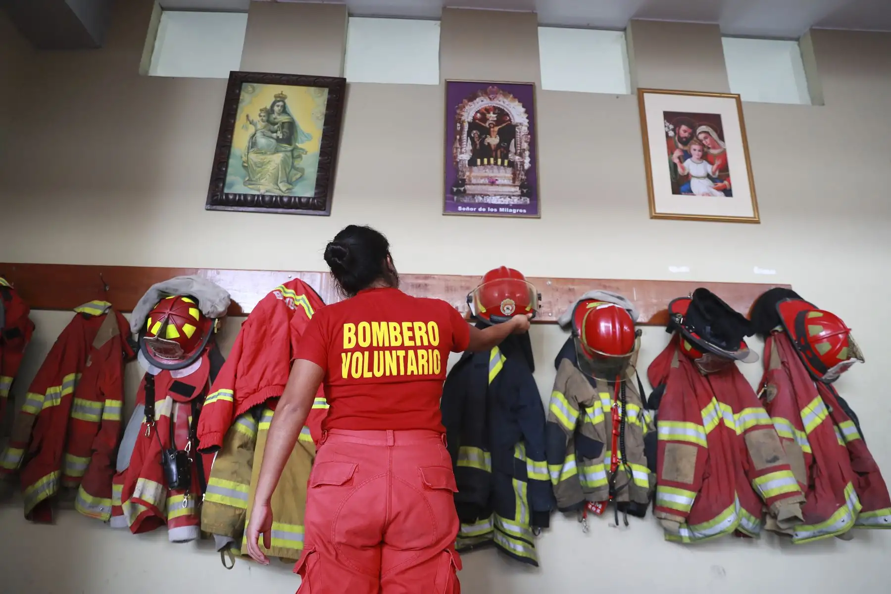 Hoy se conmemora el Día del Bombero Voluntario del Perú  y el 160° aniversario del Cuerpo General de Bomberos Voluntarios del Perú. Foto: ANDINA/Carla Patiño
