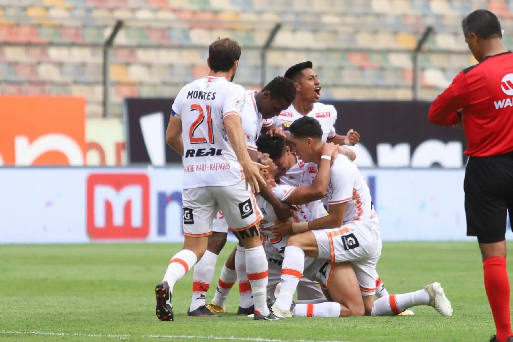 Sporting Cristal empata 1 a 1 con Ayacucho FC, en partido  por la final de la Fase 2 de la Liga 1. Foto :ANDINA: Liga 1 Movistar
