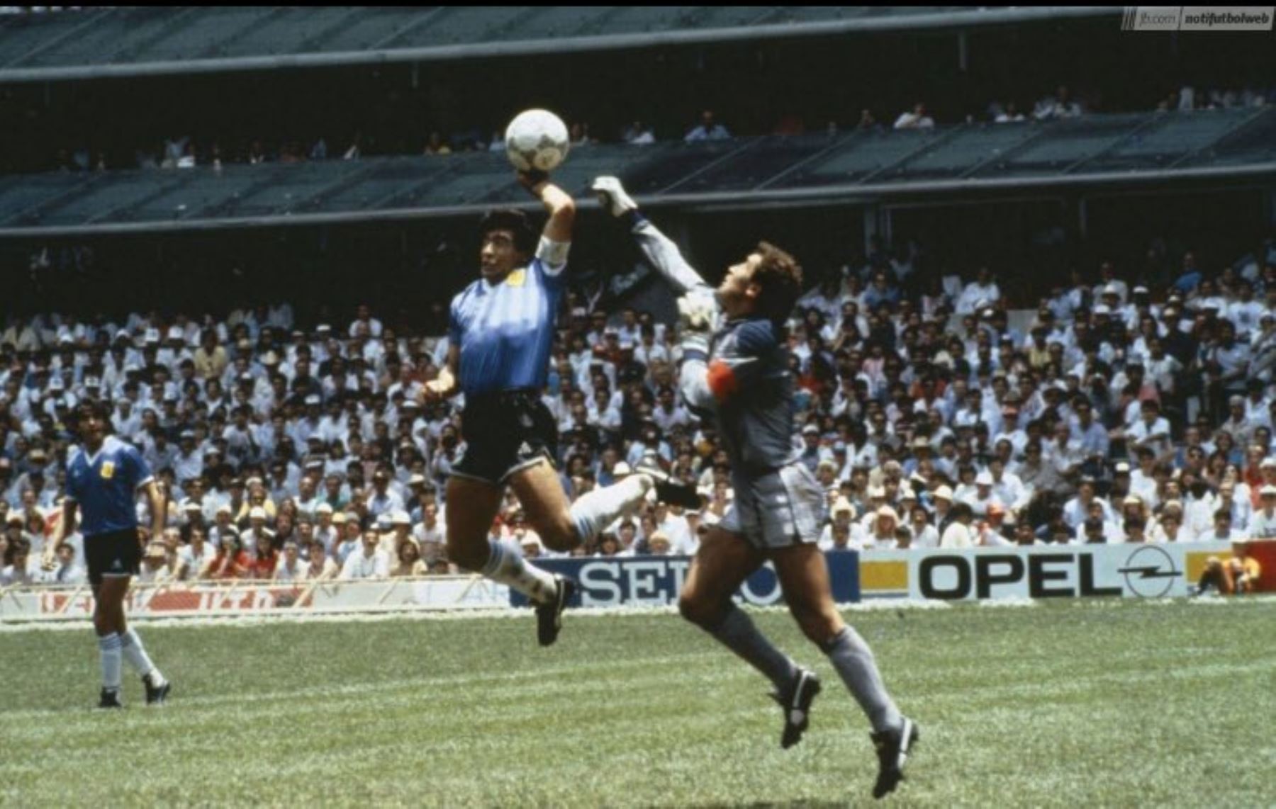 El gol de Maradona ante Inglaterra en el Mundial 1986