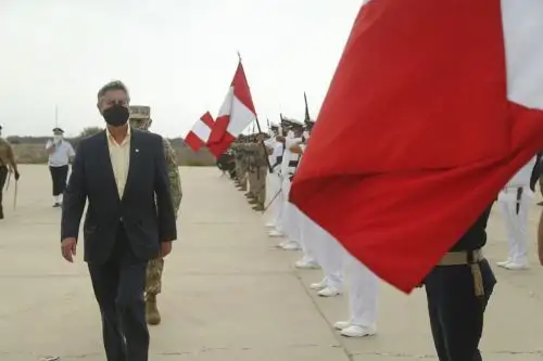 Peruvian President Francisco Sagasti. Photo: Presidency of the Republic.