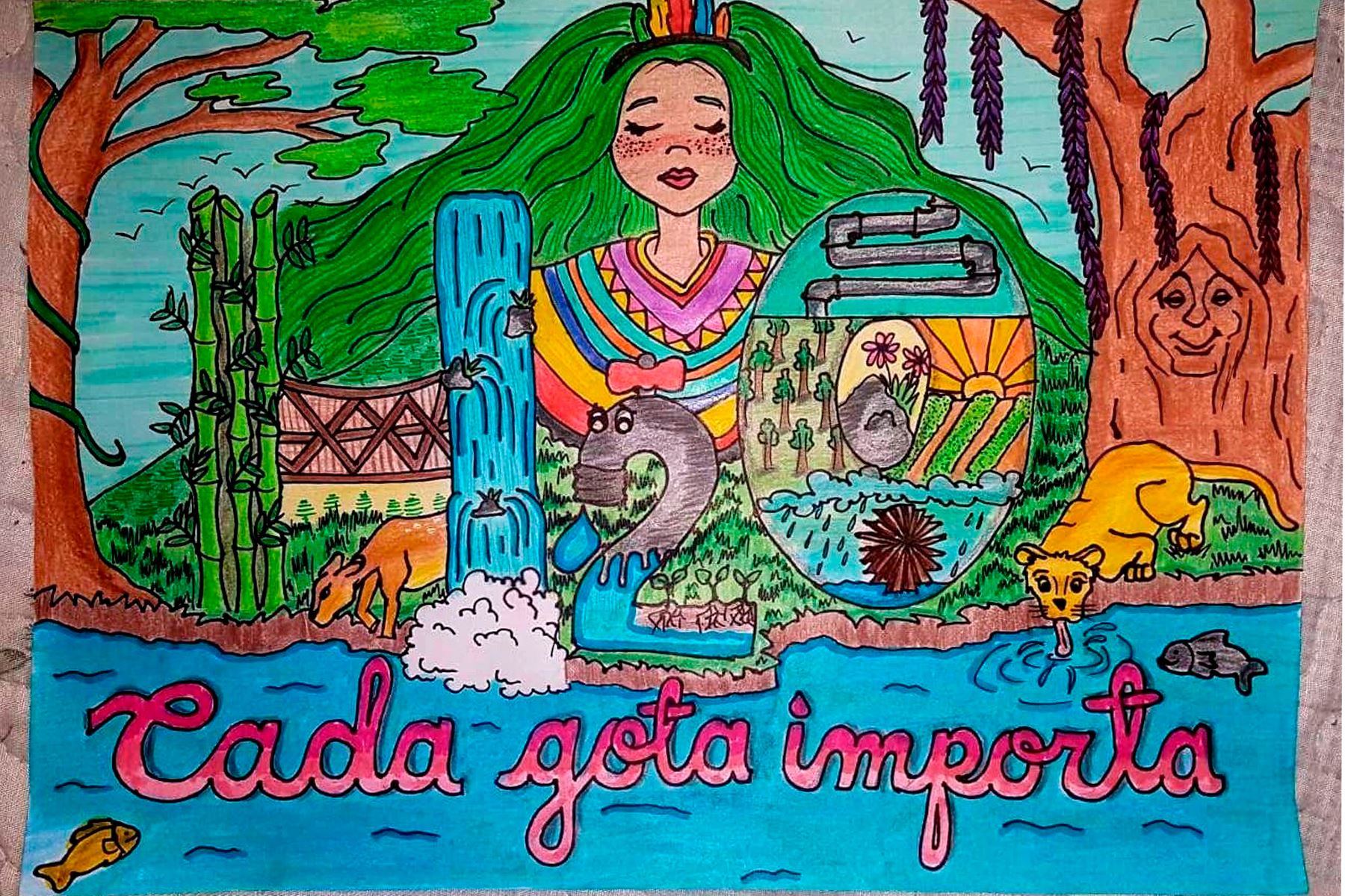 Premian a estudiantes ganadores de concurso de arte inspirado en uso  responsable del agua | Noticias | Agencia Peruana de Noticias Andina