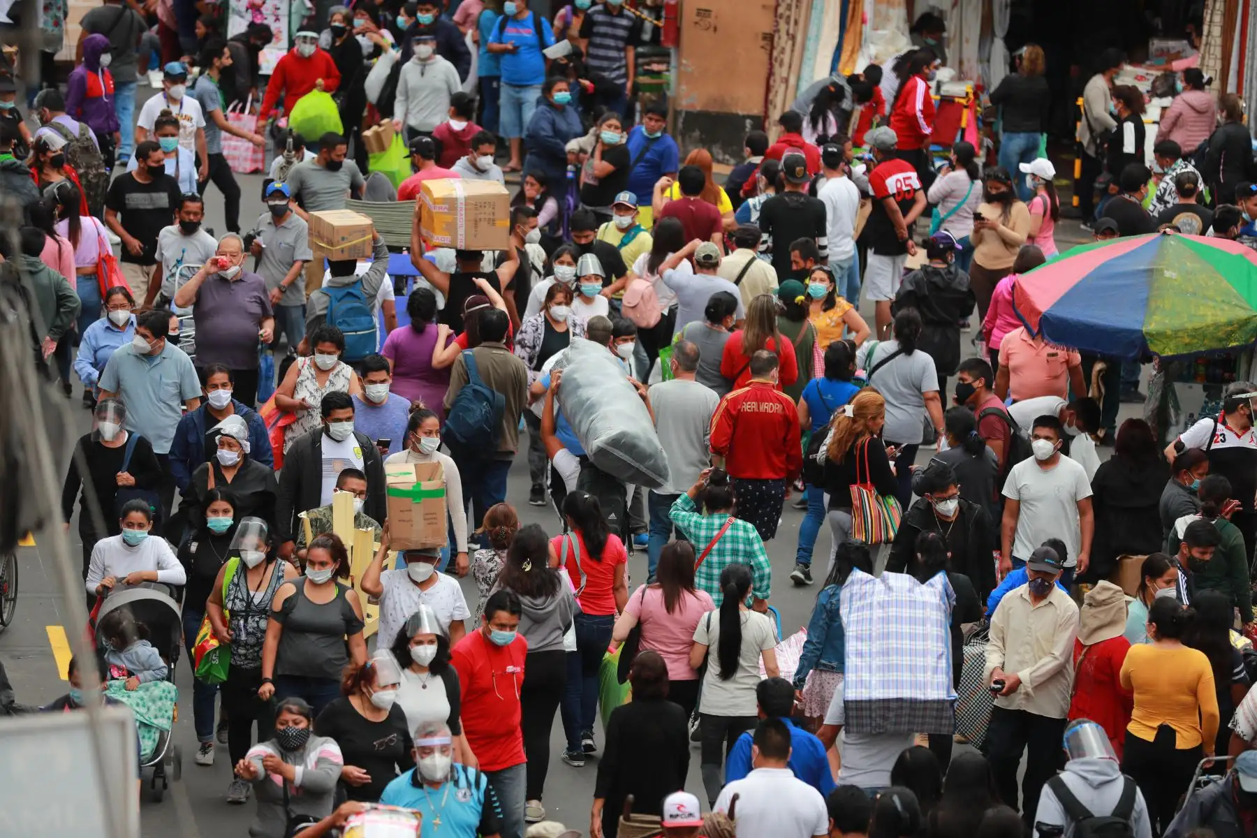 EsSalud actualizó el Mapa de Calor del coronavirus a pocas semanas de las fiestas de fin de año. Foto: ANDINA/Carla Patiño Ramírez