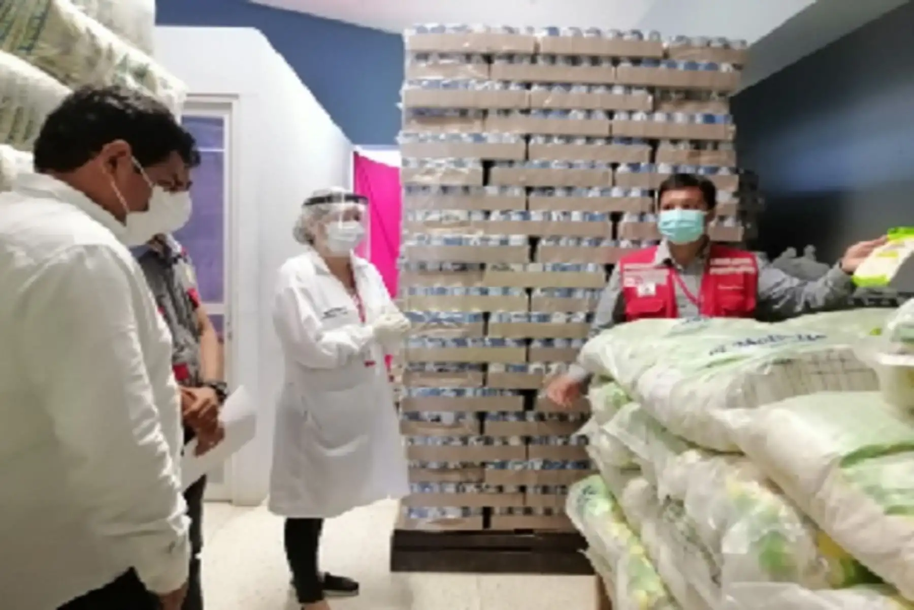 La dotación de alimentos servirá para atender en el distrito fronterizo a 5,000  personas en estado de vulnerabilidad por el covid -19.