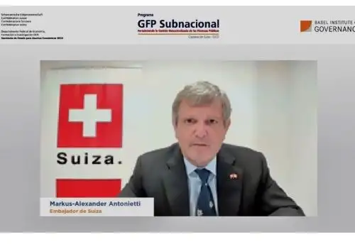 Cooperación Suiza apoyará en mejorar la calidad del gasto público en seis gobiernos regionales y cinco municipalidades.