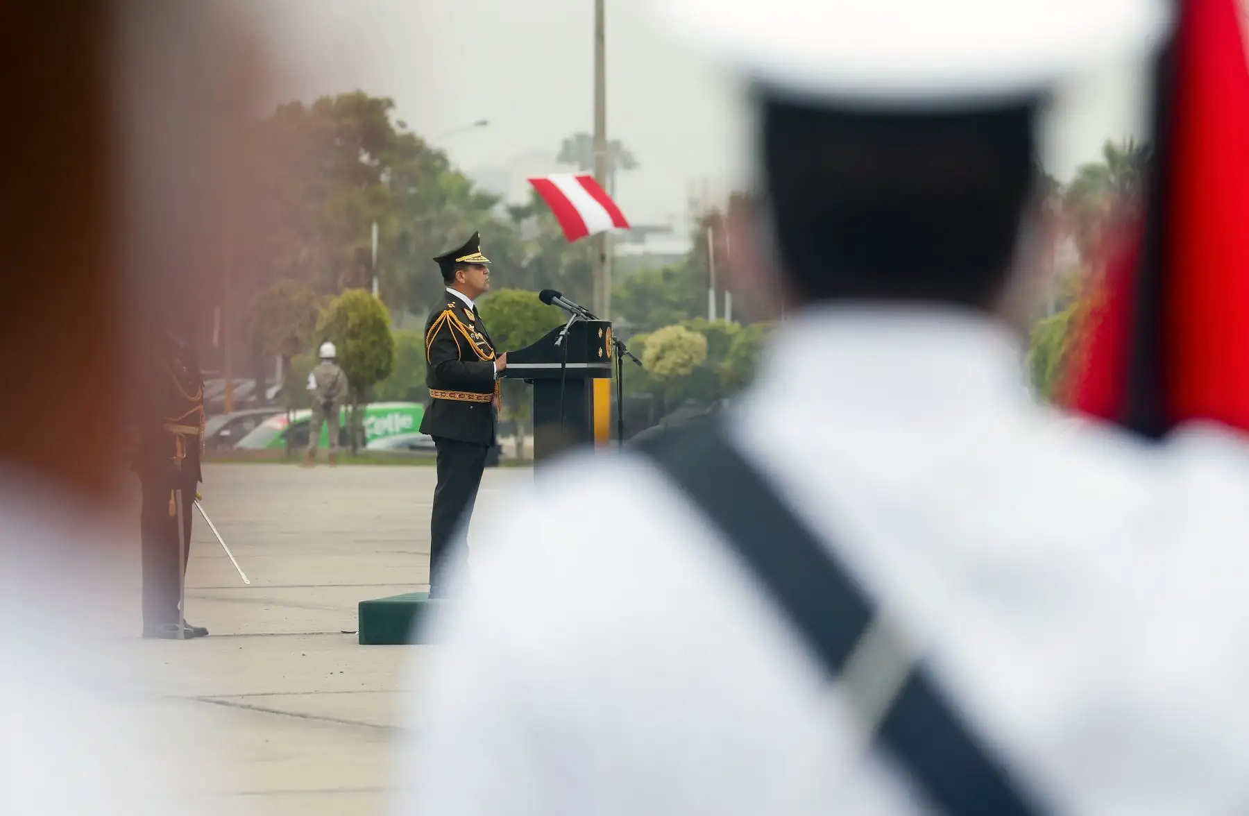 El Presidente de la República , Francisco Sagasti , encabeza la ceremonia por el 196º aniversario de la Batalla de Ayacucho y Día del Ejército realizada en el Cuartel General del Ejército de la ciudad de Lima.
Foto: ANDINA/Presidencia Perú