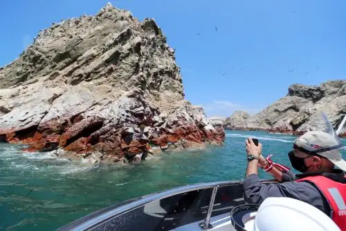 El Sernanp estableció un protocolo sanitario para regular el ingreso a las islas Ballestas, uno de los principales destinos de naturaleza de la costa peruana. ANDINA/Difusión