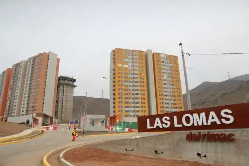 Edificios de viviendas. ANDINA/Andrés Valle