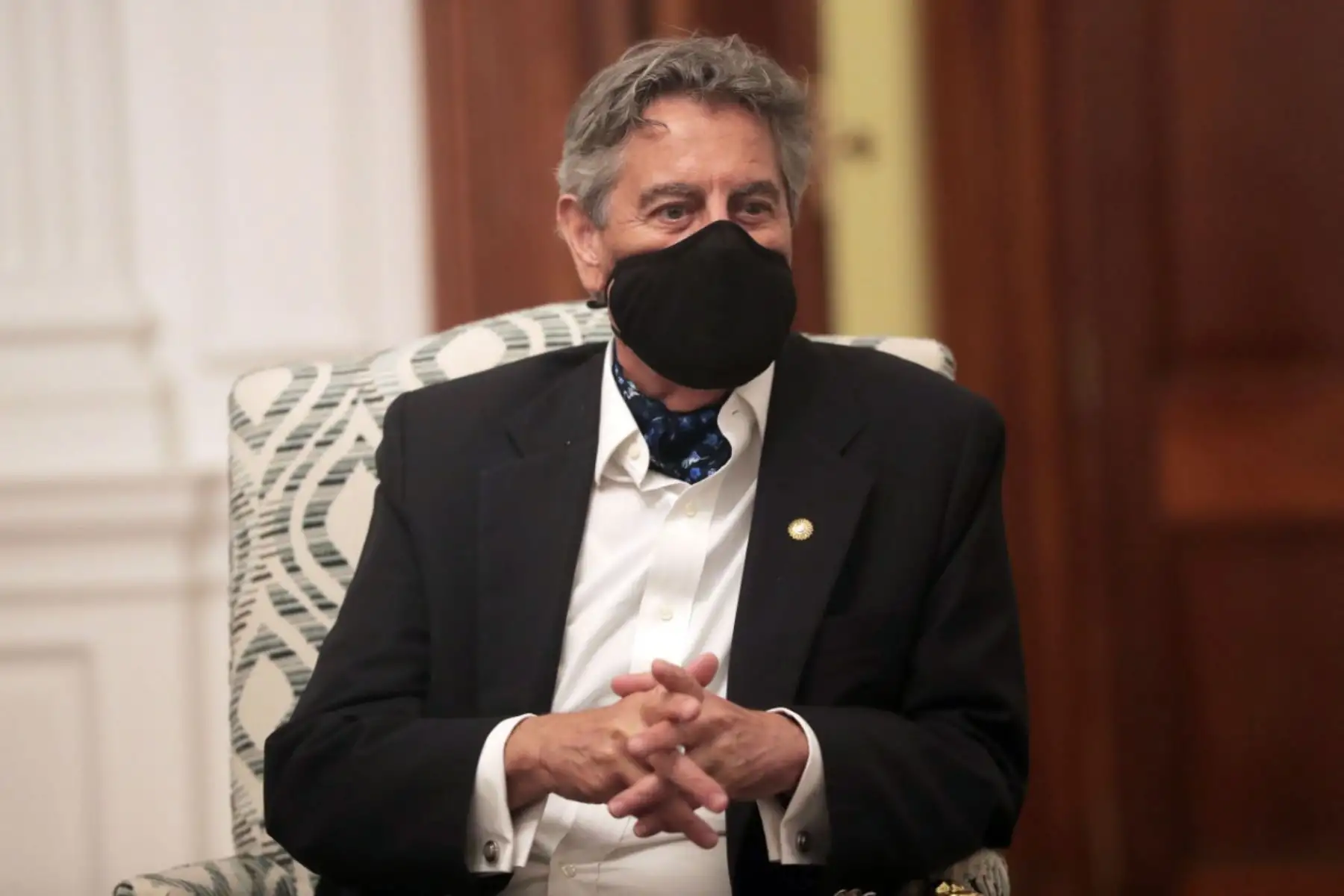 El presidente de la República, Francisco Sagasti, recibió en Palacio de Gobierno a cinco destacados jóvenes peruanos reconocidos por la revista del Instituto Tecnológico de Massachusetts, “MIT Technology Review”  por sus innovadores proyectos en tecnología. 

Foto: ANDINA/Prensa Presidencia