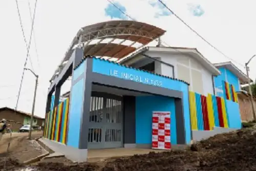 Las intervenciones en las instituciones educativas dejaron atrás las aulas de adobe y de quincha para dar pase a una moderna infraestructura de material noble.