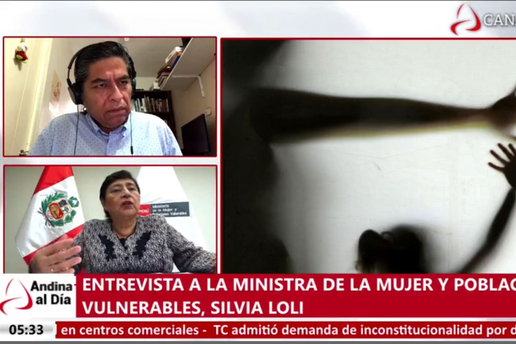 La ministra de la Mujer, Silvia Loli Espinoza, recordó que más de un tercio de los feminicidios ocurren en la casa de la víctima. Foto: ANDINA/Difusión