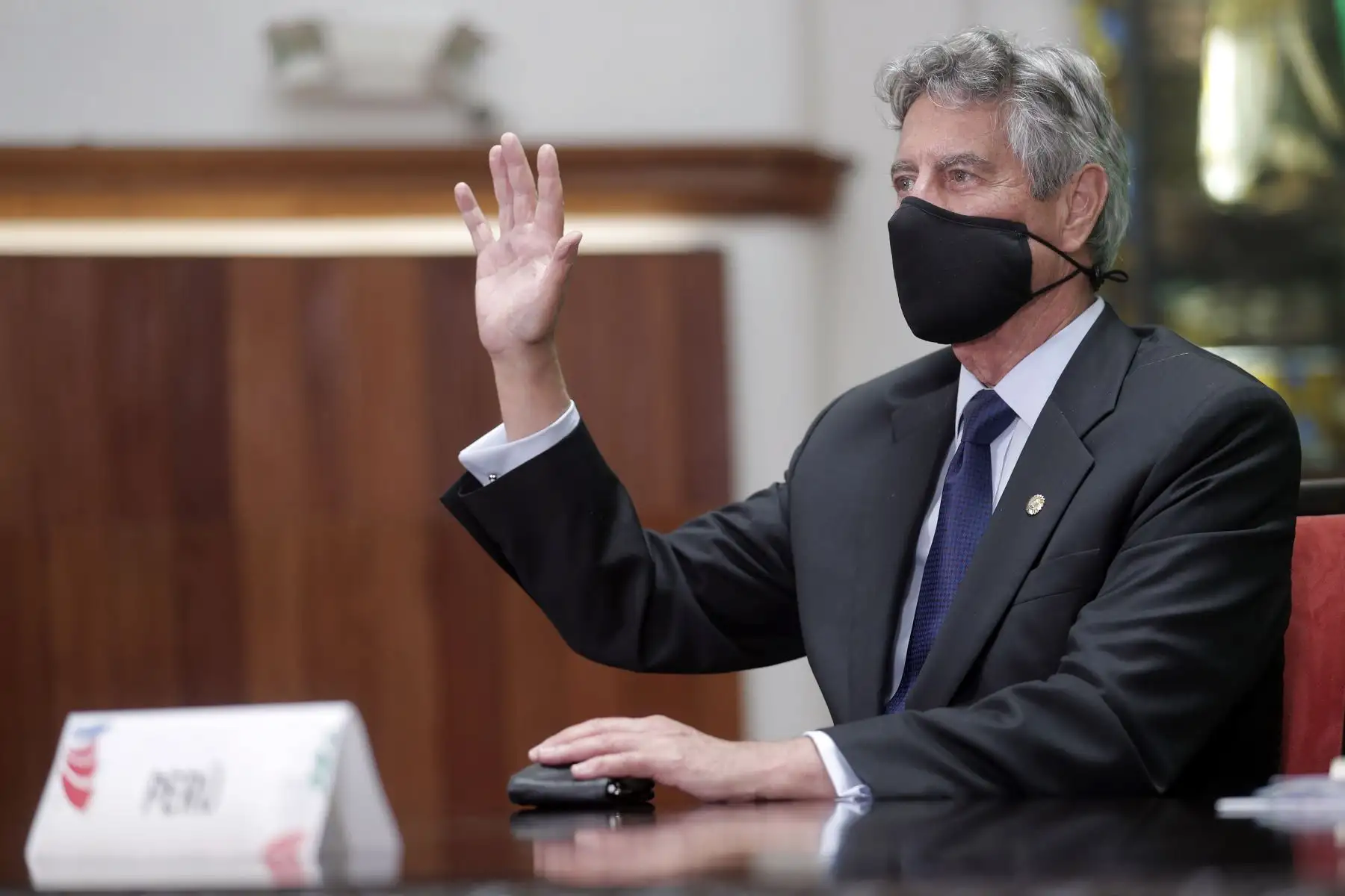 El Presidente Francisco Sagasti participó virtualmente de la XV Cumbre Alianza Del Pacífico junto a sus homólogos de Chile, Colombia y México donde se ratificó el compromiso de continuar fortaleciendo la cooperación regional en el contexto de la pandemia.
Foto: ANDINA/Presidencia Perú