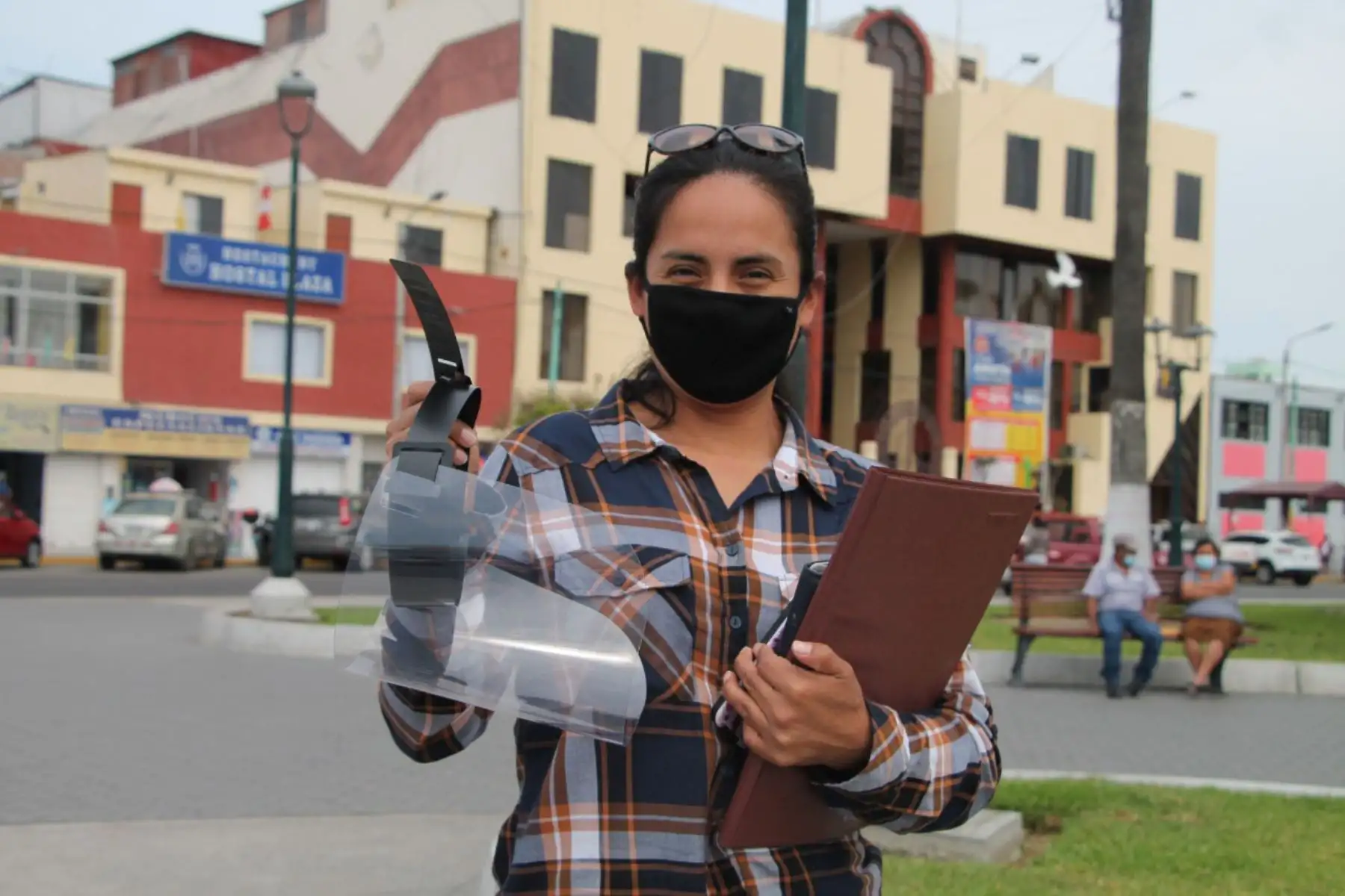 La municipalidad provincial de Santa (Áncash) busca prevenir los contagios con el nuevo coronavirus. Foto: ANDINA/Difusión