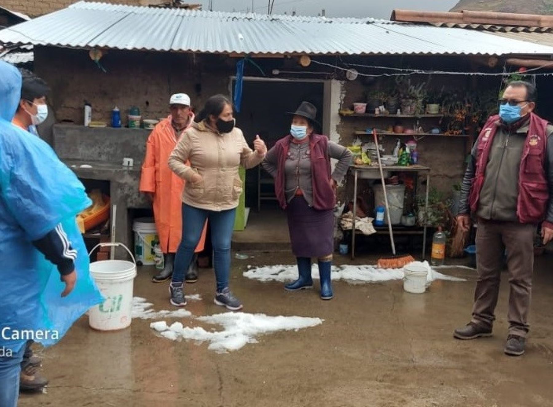Lluvias intensas afectan una vivienda y 20 hectáreas de cultivo en el distrito de Cátac, provincia de Recuay, en Áncash. ANDINA/Difusión
