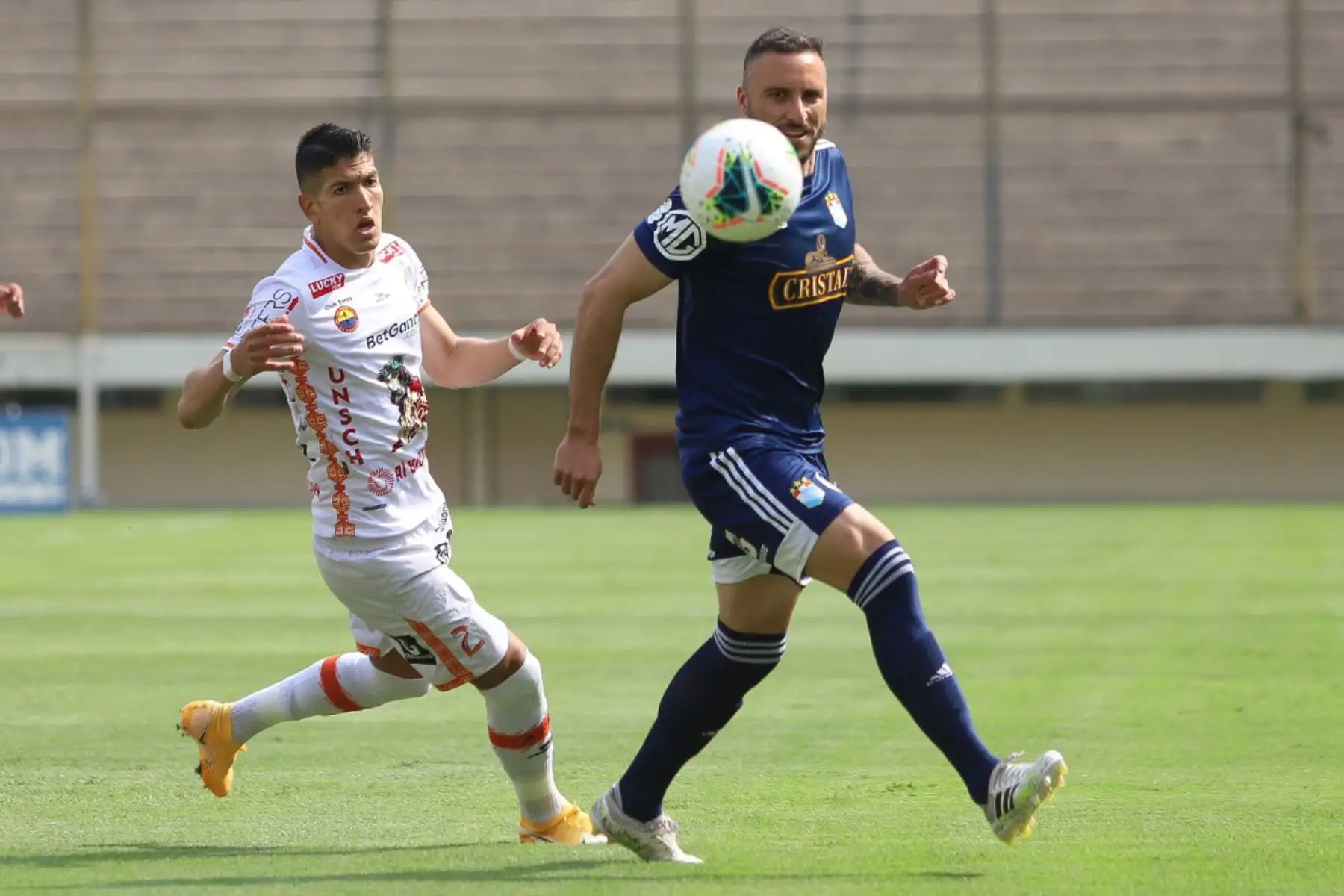 Sporting Cristal ganó 4 a 1 con a Ayacucho FC, en partido decisivo de la segunda semifinal para instalarse en la gran final de la Liga 1 en el estadio Monumental de Ate. Foto: ANDINA/Liga 1 Movistar.
