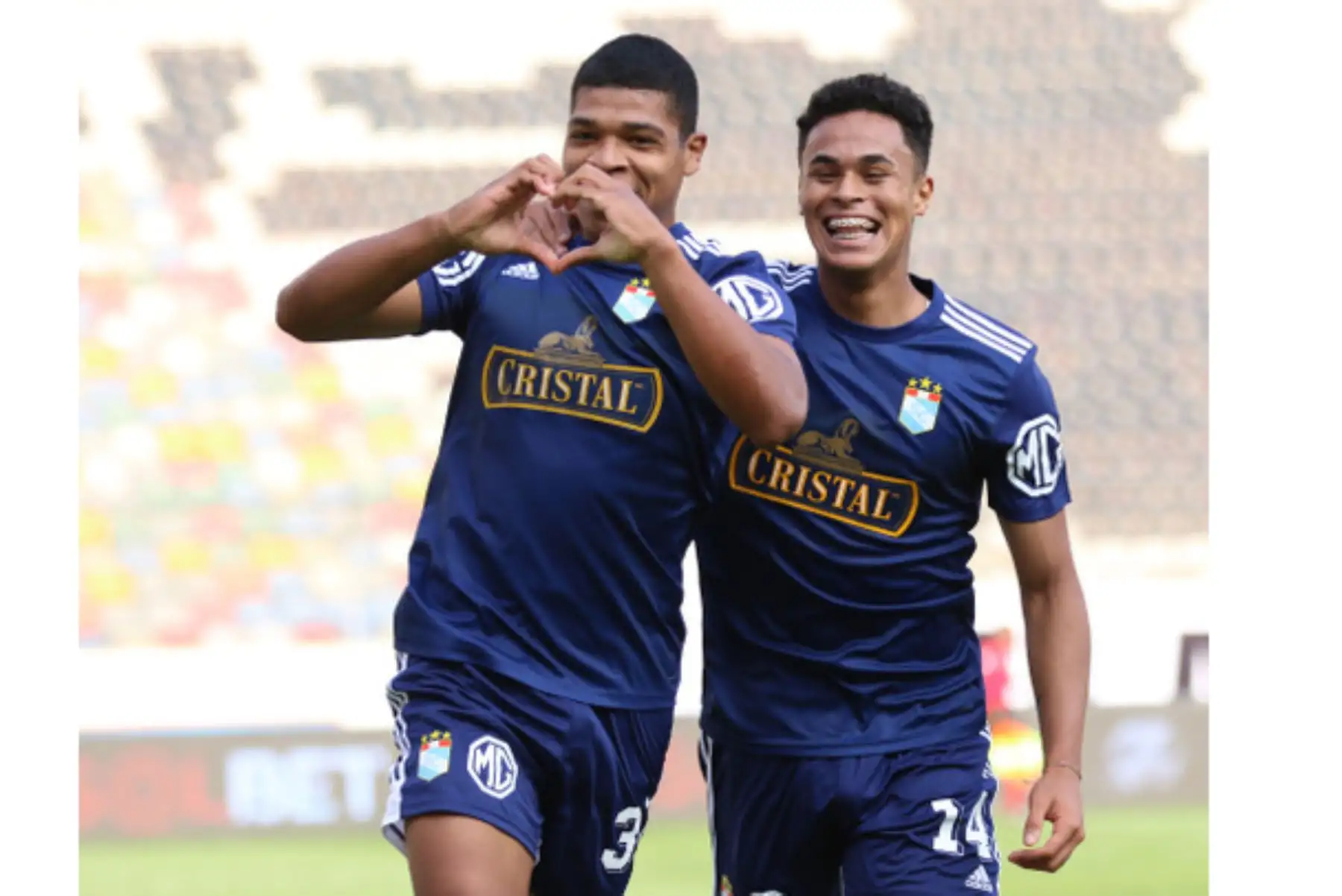 Sporting Cristal ganó 4 a 1 con a Ayacucho FC, en partido decisivo de la segunda semifinal para instalarse en la gran final de la Liga 1 en el estadio Monumental de Ate. Foto: ANDINA/Liga 1 Movistar.