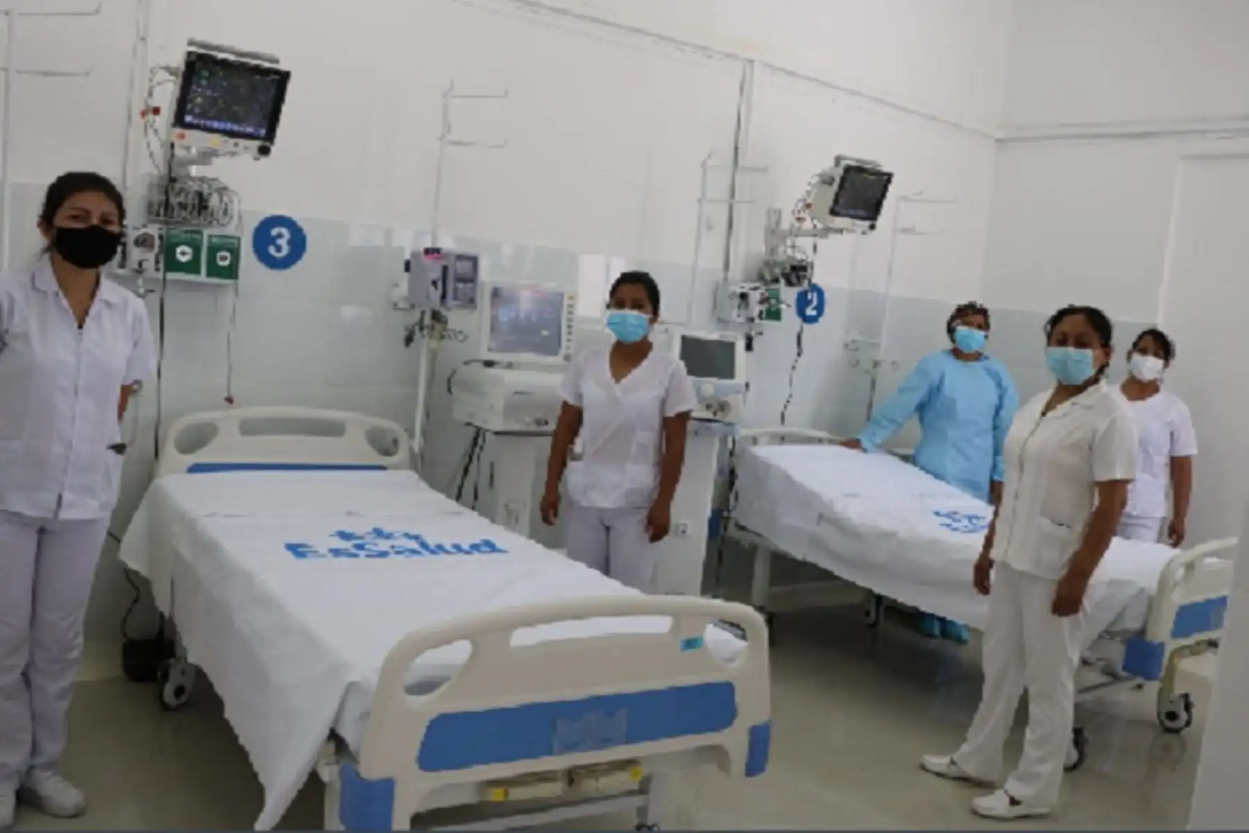 Nueva sala de UCI cuenta con  mayor  número de  camas con ventiladores mecánicos para asegurados graves con Covid-19 y otras infecciones cardiorrespiratorias.