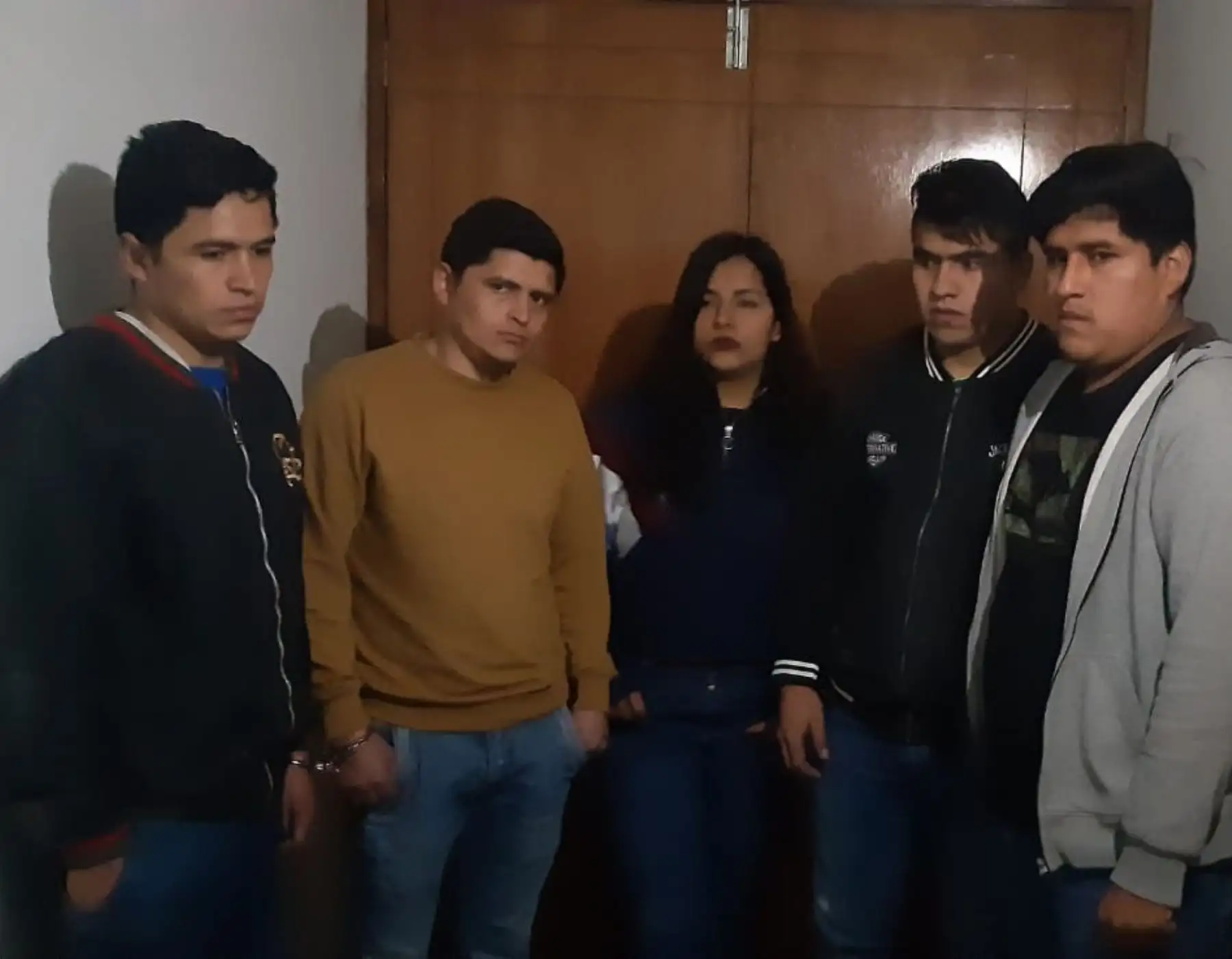 Policía Nacional detiene a 5 personas involucradas en trata de personas en la ciudad de Pataz, región La Libertad. ANDINA/Difusión