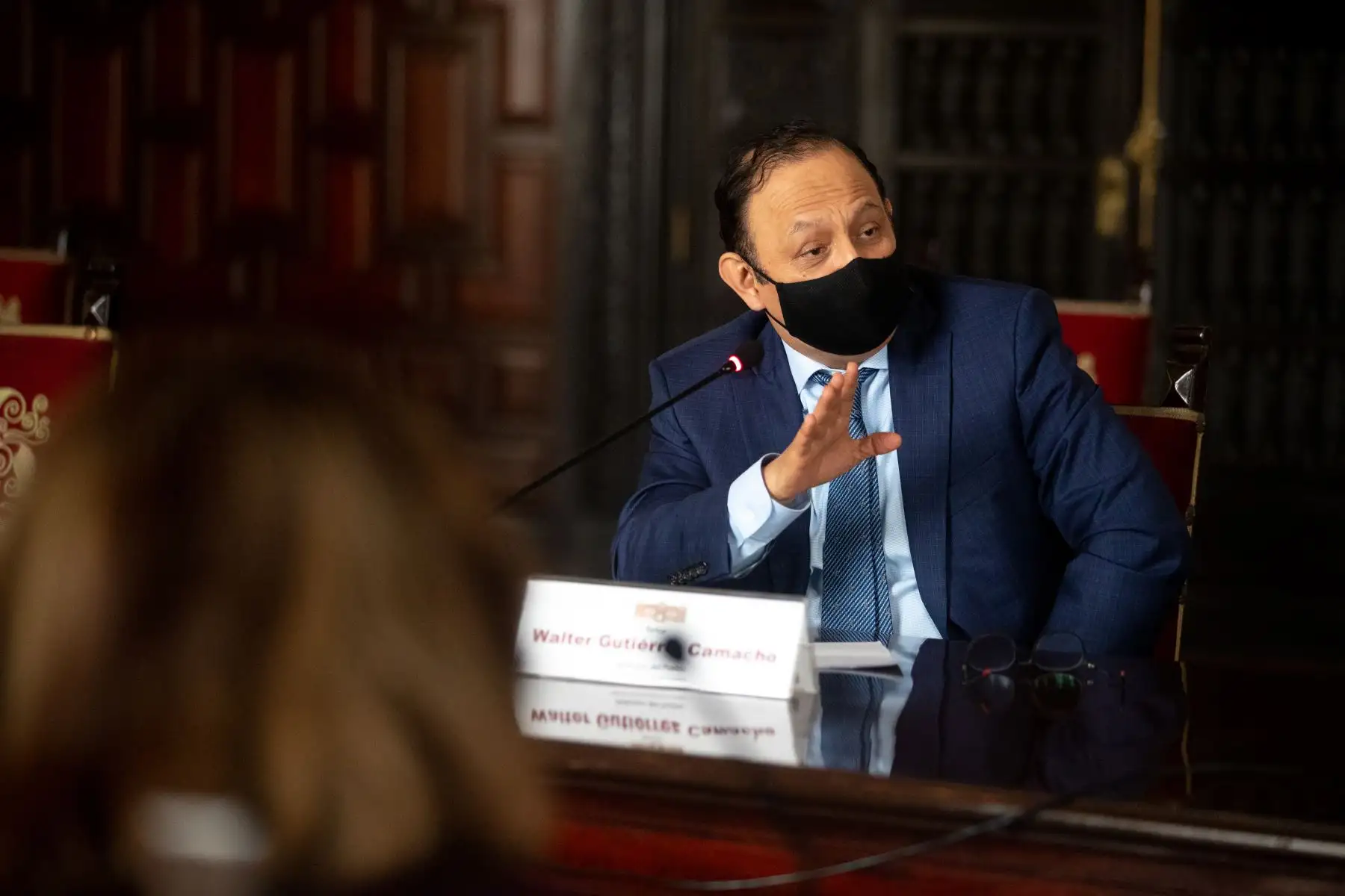El presidente Francisco Sagasti, lideró esta mañana la segunda sesión del Consejo de Estado en Palacio de Gobierno. 
Foto: ANDINA/Presidencia Perú