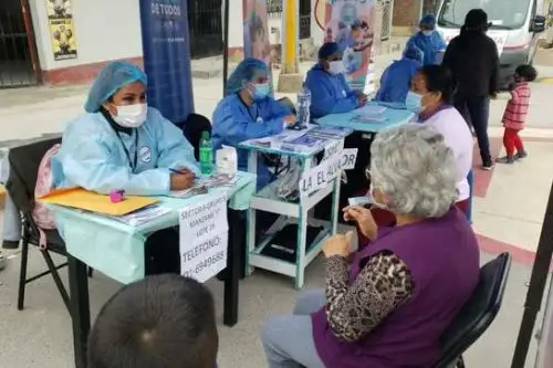 El médico psiquiatra del hospital Víctor Larco Herrera, explicó que esta iniciativa la desarrollaron en el cruce de las avenidas Villa Del Mar y Pastor Sevilla, en donde los especialistas aplicaron estrategias para que cada persona supere el duelo. ANDINA/Minsa