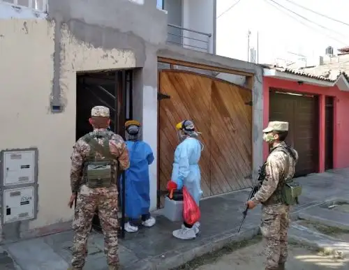 La Municipalidad de Trujillo y el Ejército del Perú reactivan la Operación Tayta para reforzar lucha contra el coronavirus en la capital de La Libertad. ANDINA/Difusión