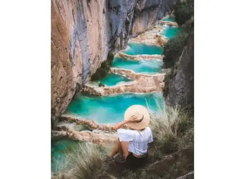Las aguas turquesas de Millpu se posiciona como uno de los principales atractivos turísticos de Ayacucho. ANDINA/Difusión