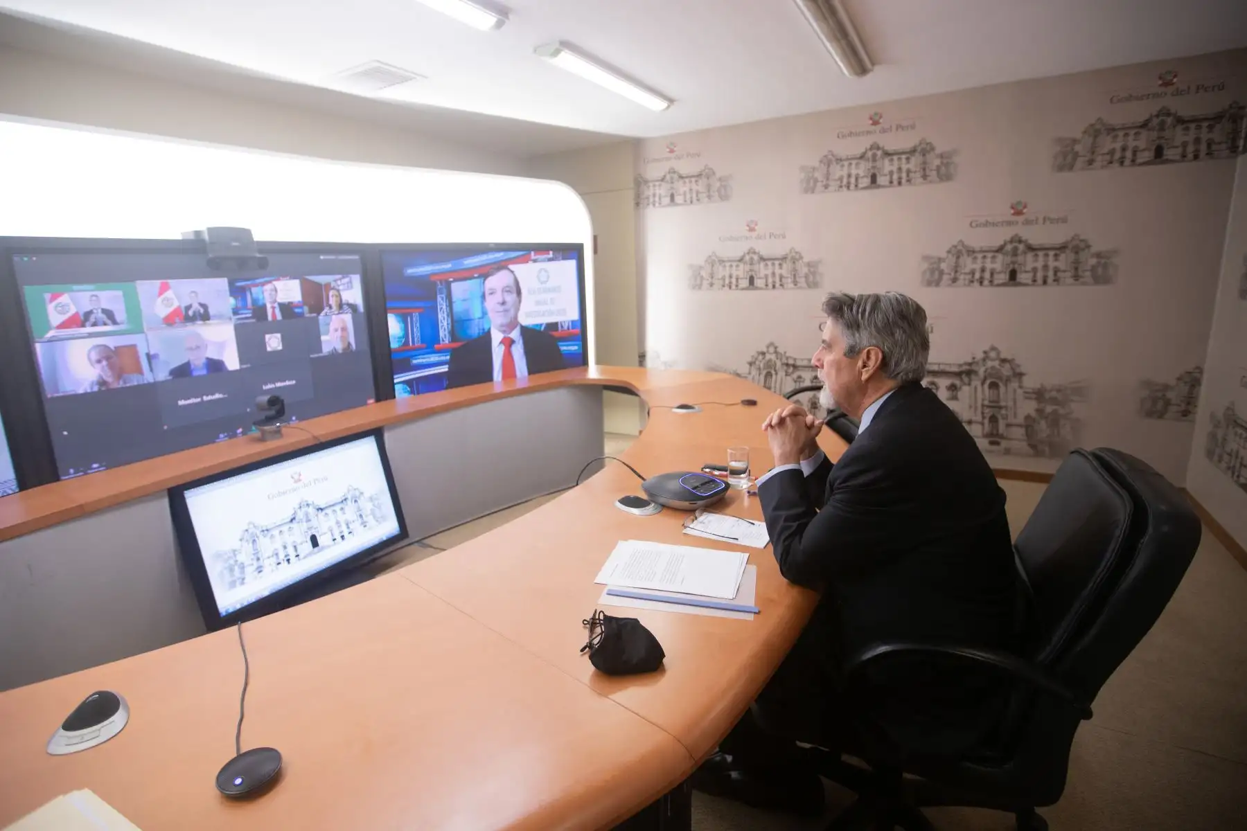 Presidente Sagasti inaugura el XXXI Seminario Anual de Investigación CIES “Perú 2021- 2026: retos y oportunidades en el nuevo contexto mundial”.
Foto: ANDINA/ Prensa Presidencia