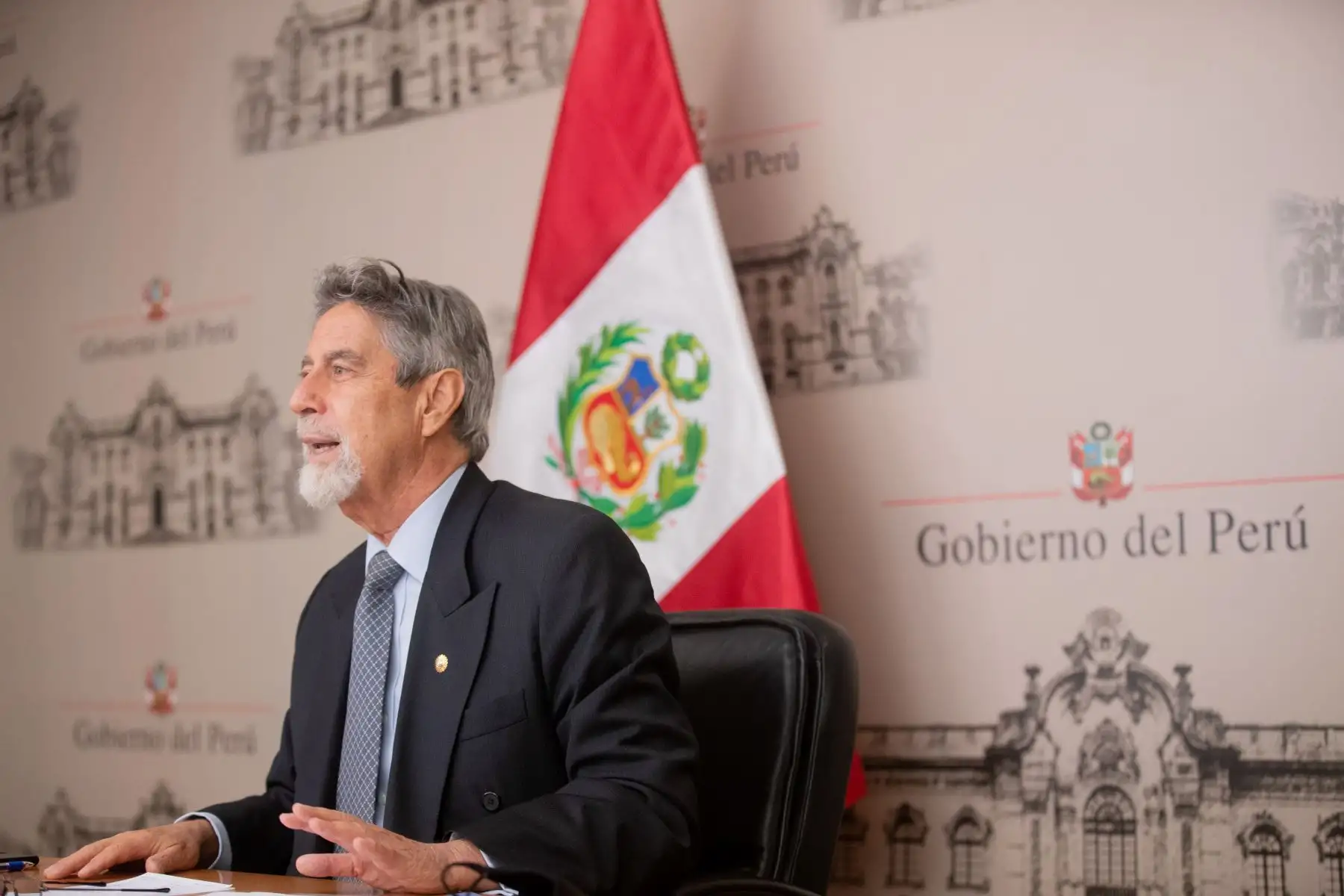 Presidente Sagasti inaugura el XXXI Seminario Anual de Investigación CIES “Perú 2021- 2026: retos y oportunidades en el nuevo contexto mundial”.
Foto: ANDINA/ Prensa Presidencia