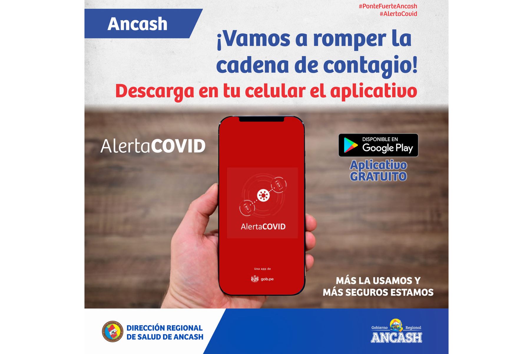 La aplicación Alerta Covid se encuentra disponible en la tienda virtual de Play Store. Foto: ANDINA/Difusión