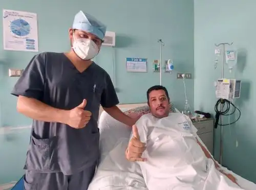 Especialistas de EsSalud extirpan tumor nasal gigante a pacientes de La Libertad que había superado el coronavirus (covid-19). Foto:ANDINA./Difusión