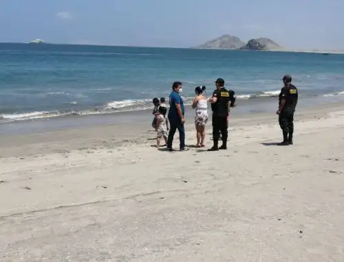Municipalidad Provincial del Santa prohibe el acceso a sus ocho playas durante las fiestas de Navidad y Año Nuevo para evitar la propagación del coronavirus (covid-19). Foto:ANDINA./Difusión